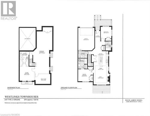 Brooke Model Floor Plan - 90 Eagle Court Unit# 19, Saugeen Shores, ON - Other