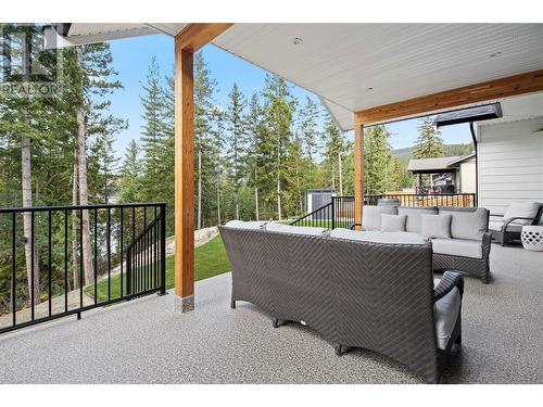 2863 Golf Course Drive, Blind Bay, BC - Outdoor With Deck Patio Veranda With Exterior
