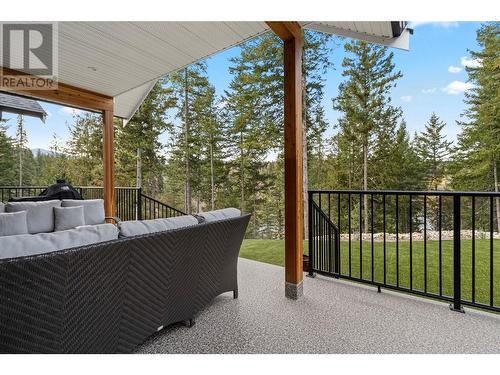2863 Golf Course Drive, Blind Bay, BC - Outdoor With Balcony With Exterior