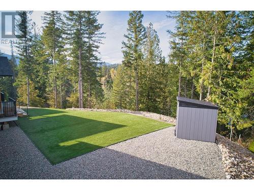 2863 Golf Course Drive, Blind Bay, BC - Outdoor With Backyard