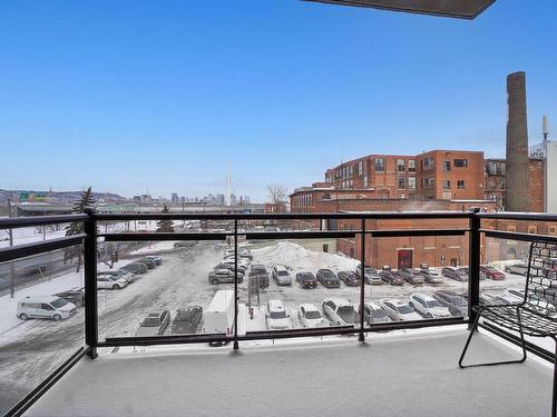 Balcon - 403-5600 Rue Briand, Montréal (Le Sud-Ouest), QC - Outdoor With Balcony With View