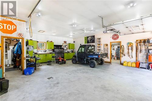 702 Pinecone Road, Skead, ON - Indoor Photo Showing Garage