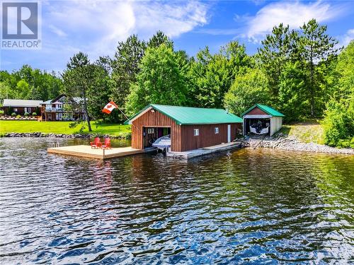702 Pinecone Road, Skead, ON - Outdoor With Body Of Water