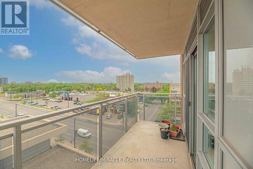 709 - 215 Queen Street E, Brampton, ON - Outdoor With Balcony With View With Exterior
