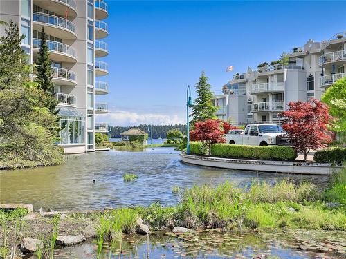 406-158 Promenade Dr, Nanaimo, BC - Outdoor With Body Of Water With Balcony