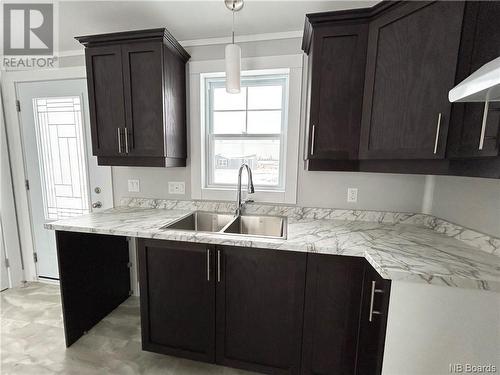 7 Christine/Martin, Saint-Isidore, NB - Indoor Photo Showing Kitchen With Double Sink With Upgraded Kitchen