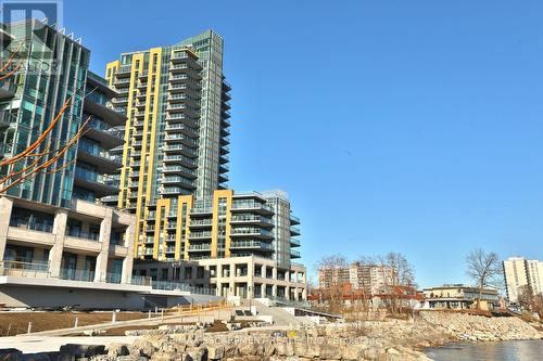 611 - 2060 Lakeshore Road, Burlington, ON - Outdoor With Balcony With Facade