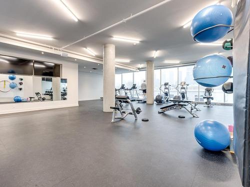 Exercise room - 314B-1400 Rue Ottawa, Montréal (Le Sud-Ouest), QC - Indoor Photo Showing Gym Room