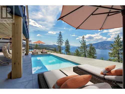 9436 Benchland Drive, Lake Country, BC - Outdoor With In Ground Pool With View With Exterior