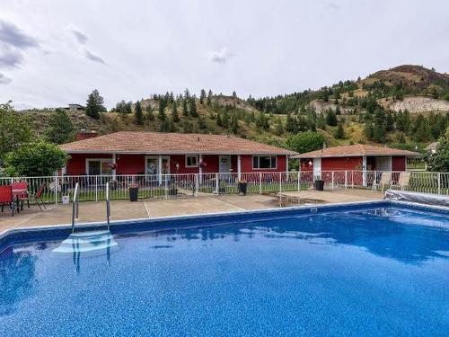 733 Durango Drive, Kamloops, BC - Outdoor With In Ground Pool With Deck Patio Veranda With Backyard