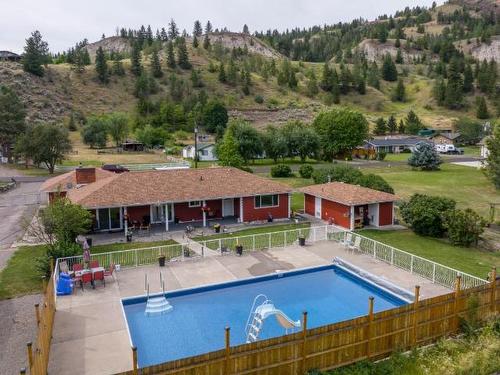 733 Durango Drive, Kamloops, BC - Outdoor With In Ground Pool With Deck Patio Veranda