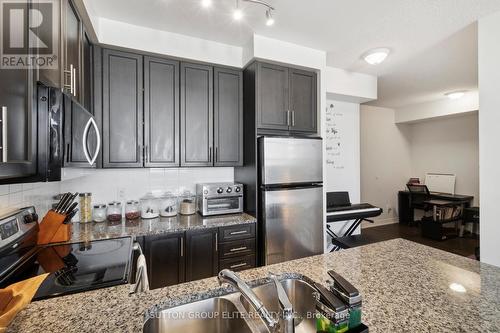 #1512 -9245 Jane St, Vaughan, ON - Indoor Photo Showing Kitchen With Stainless Steel Kitchen With Double Sink With Upgraded Kitchen
