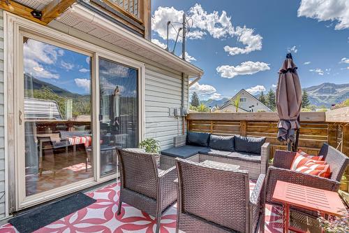 702A 6Th Avenue, Fernie, BC - Outdoor With Deck Patio Veranda With Exterior
