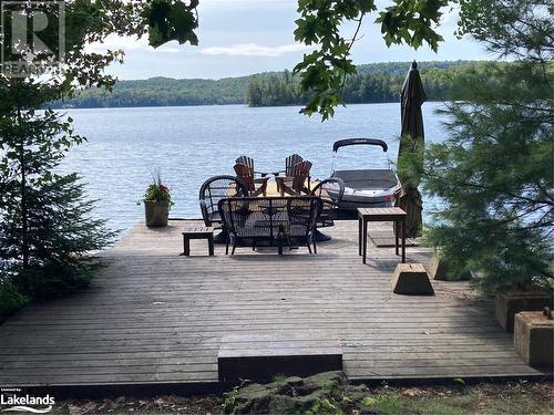 New Docking System View 1 - 1216 Johnson Bay Road, Haliburton, ON - Outdoor With Body Of Water With View