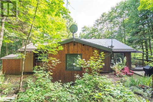 Back of the Cottage (Driveway Side) - 1216 Johnson Bay Road, Haliburton, ON - Outdoor
