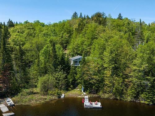 Photo aÃ©rienne - 2950 Mtée Du Bois-Franc, Saint-Adolphe-D'Howard, QC - Outdoor With Body Of Water With View