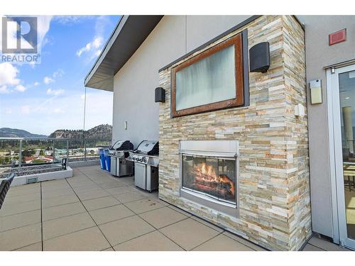2040 Springfield Road Unit# 807, Kelowna, BC -  With Fireplace With Exterior