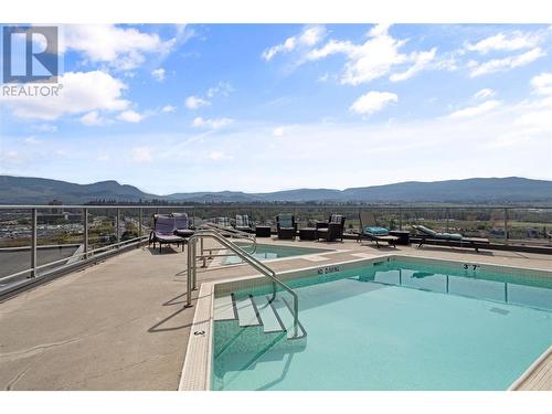 2040 Springfield Road Unit# 807, Kelowna, BC - Outdoor With In Ground Pool With View