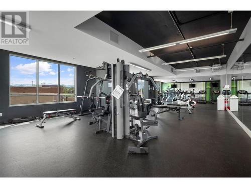 2040 Springfield Road Unit# 807, Kelowna, BC - Indoor Photo Showing Gym Room