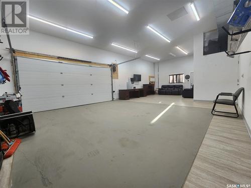 214 Main Street, Rouleau, SK - Indoor Photo Showing Garage