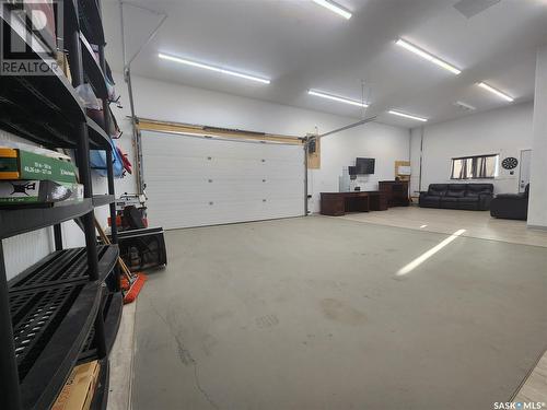214 Main Street, Rouleau, SK - Indoor Photo Showing Garage