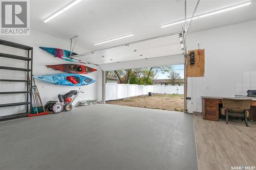 214 Main Street, Rouleau, SK - Indoor Photo Showing Garage