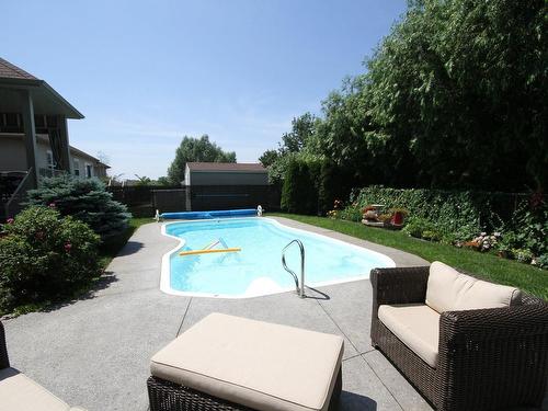 Pool - 184 Rue De Miramas, Terrebonne (Terrebonne), QC - Outdoor With In Ground Pool With Backyard