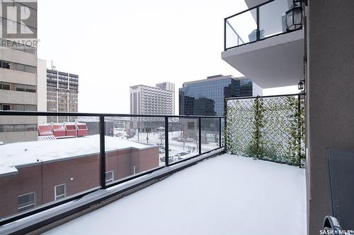 506 2055 Rose Street, Regina, SK - Outdoor With Balcony With Exterior