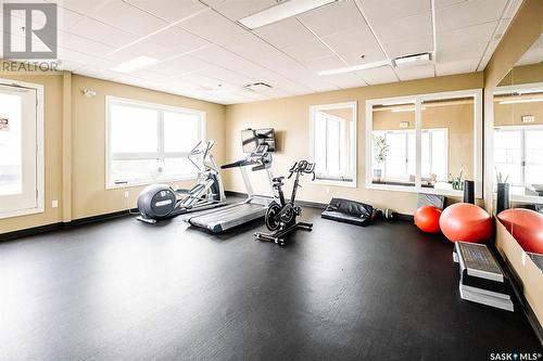 506 2055 Rose Street, Regina, SK - Indoor Photo Showing Gym Room