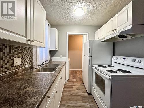 9002 Panton Avenue, North Battleford, SK - Indoor Photo Showing Kitchen With Double Sink