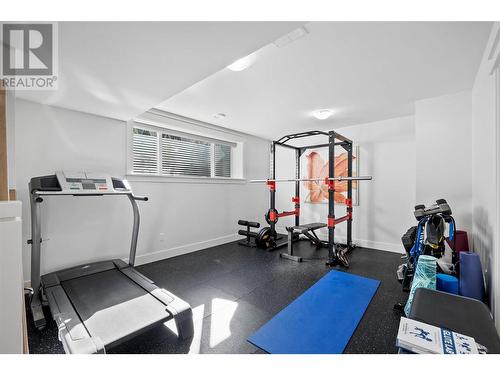 4604 Fordham Road, Kelowna, BC - Indoor Photo Showing Gym Room