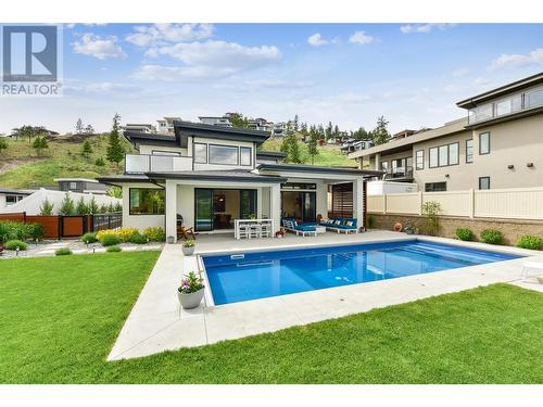 775 Boynton Place, Kelowna, BC - Outdoor With In Ground Pool With Backyard