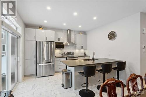 79 Montology Way, Ottawa, ON - Indoor Photo Showing Kitchen With Stainless Steel Kitchen With Upgraded Kitchen