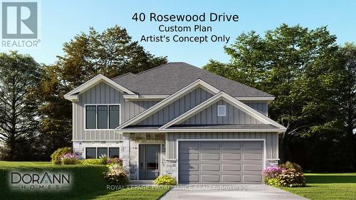 40 Rosewood Dr, Quinte West, ON - Outdoor With Facade