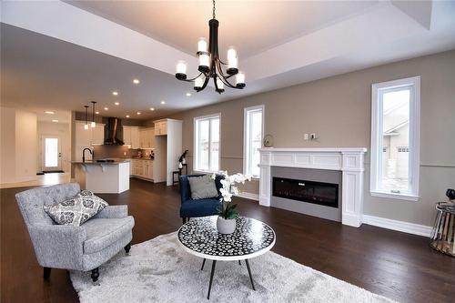 40 Heath Street|Unit #20, Brantford, ON - Indoor Photo Showing Living Room With Fireplace