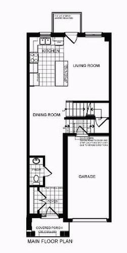 Main Level Floorplan - 620 Colborne Street W|Unit #33, Brantford, ON - Other
