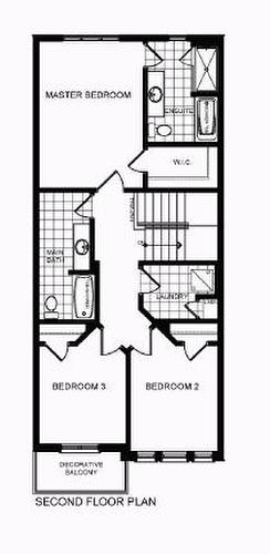 Second Level Floorplan - 620 Colborne Street W|Unit #33, Brantford, ON - Other