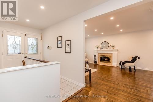 12 Boxbury Rd, Toronto, ON - Indoor Photo Showing Other Room With Fireplace