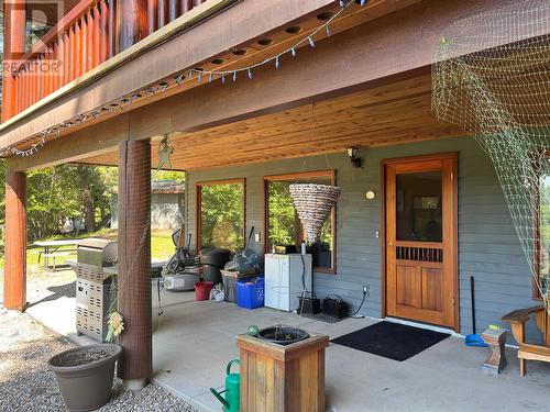 645 Badger Road, Tappen, BC - Outdoor With Deck Patio Veranda With Exterior