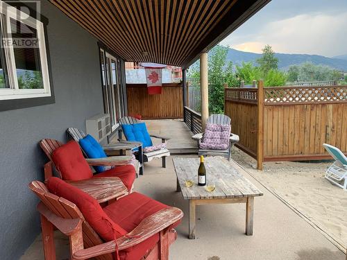 7710 Main Street, Osoyoos, BC - Outdoor With Deck Patio Veranda With Exterior
