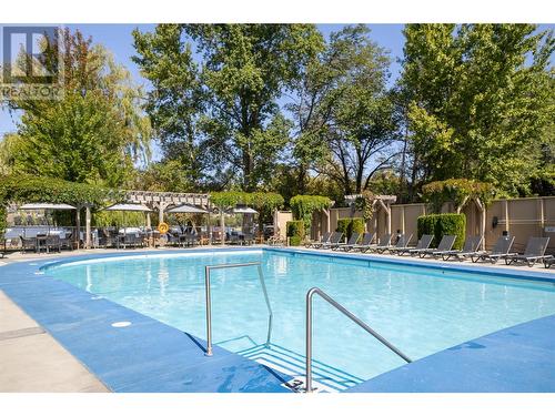 7343 Okanagan Landing Road Unit# 1324, Vernon, BC - Outdoor With In Ground Pool With Backyard
