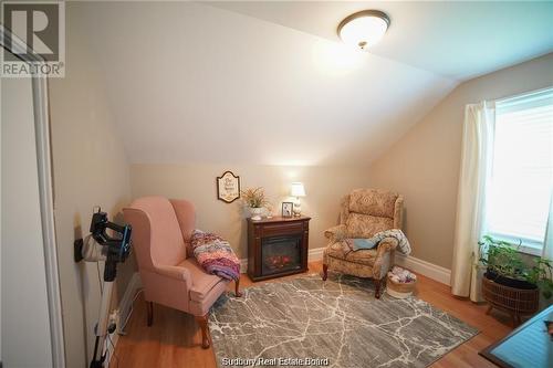 802 Piquette Road, Verner, ON - Indoor With Fireplace