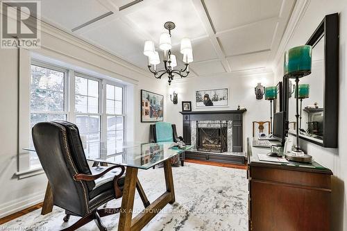 499 Lakeshore Road E, Oakville, ON - Indoor With Fireplace
