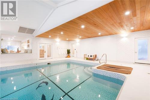 81 2Nd Street Crescent, Hanover, ON - Indoor Photo Showing Other Room With In Ground Pool