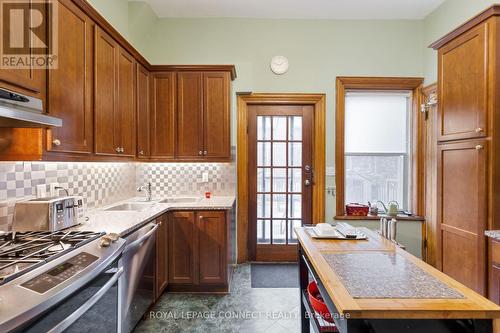 204 High Park Ave, Toronto, ON - Indoor Photo Showing Kitchen With Double Sink