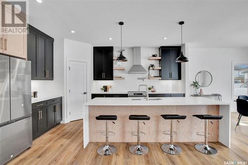 518 Hamm Crescent, Saskatoon, SK - Indoor Photo Showing Kitchen With Upgraded Kitchen