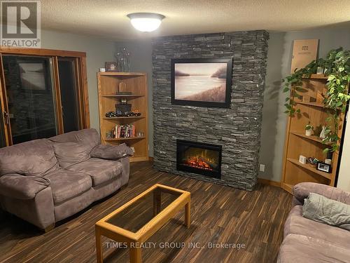 529 Willies Ranch Rd, Princeton, BC - Indoor Photo Showing Living Room With Fireplace