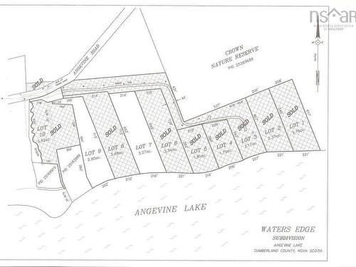 Lot 9 Angevine Road, Angevine Lake, NS 
