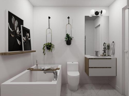 Bathroom - 101-7481 Av. Azilda, Montréal (Anjou), QC - Indoor Photo Showing Bathroom
