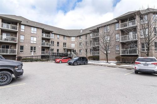56 Kerman Avenue|Unit #109, Grimsby, ON - Outdoor With Balcony With Facade